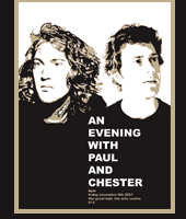 An Evening with Paul and Chester poster